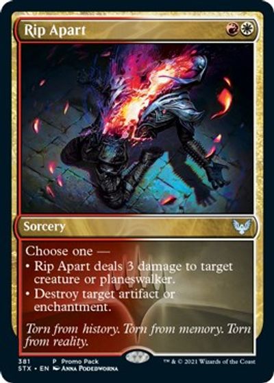 Rip Apart (Promo Pack) [Strixhaven: School of Mages Promos] | Lots Moore NSW