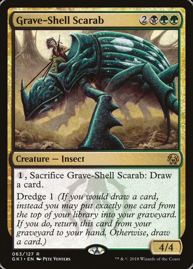 Grave-Shell Scarab [Guilds of Ravnica Guild Kit] | Lots Moore NSW
