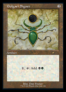 Golgari Signet (Retro) [Secret Lair Drop Series] | Lots Moore NSW