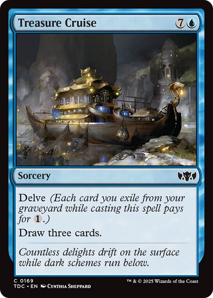 Treasure Cruise [Tarkir: Dragonstorm Commander] | Lots Moore NSW