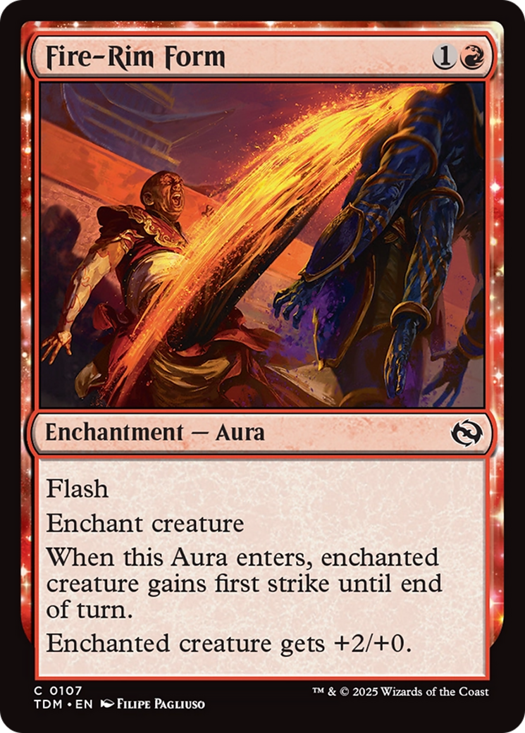Fire-Rim Form [Tarkir: Dragonstorm] | Lots Moore NSW