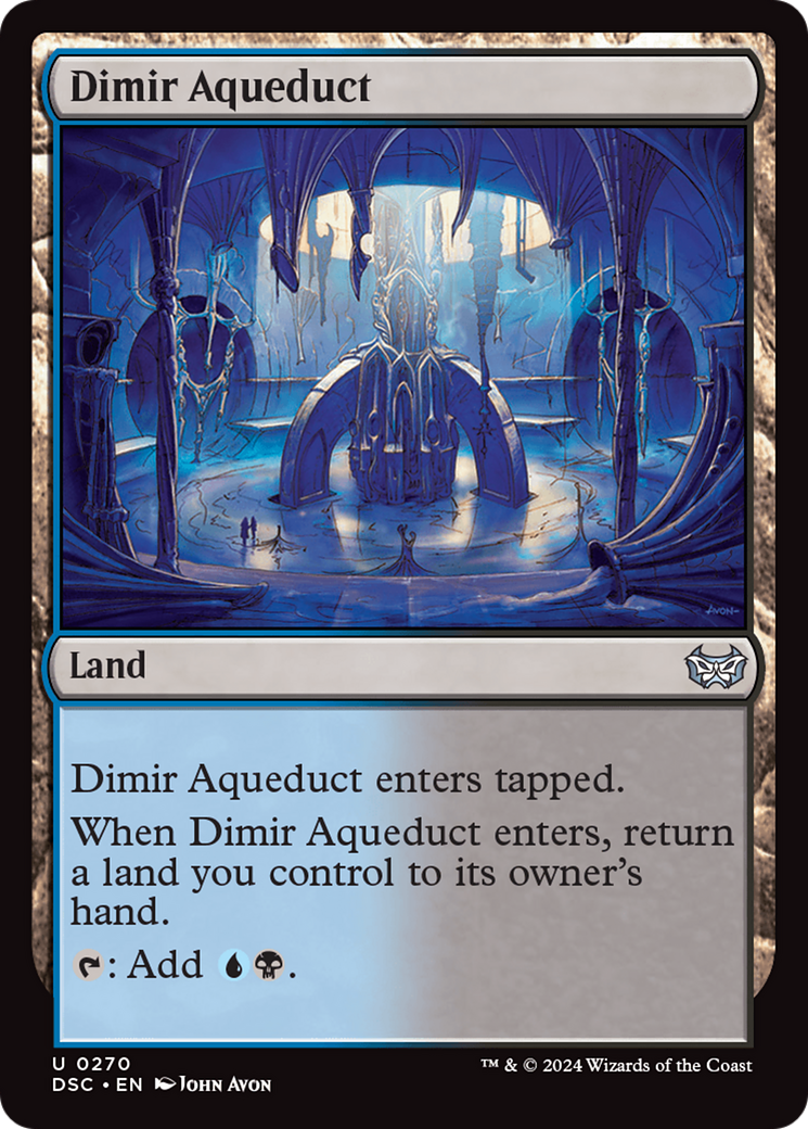 Dimir Aqueduct [Duskmourn: House of Horror Commander] | Lots Moore NSW