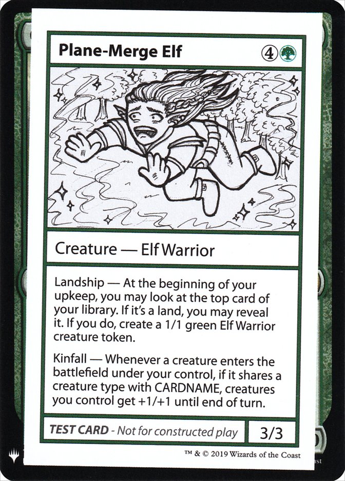 Plane-Merge Elf [Mystery Booster Playtest Cards] | Lots Moore NSW