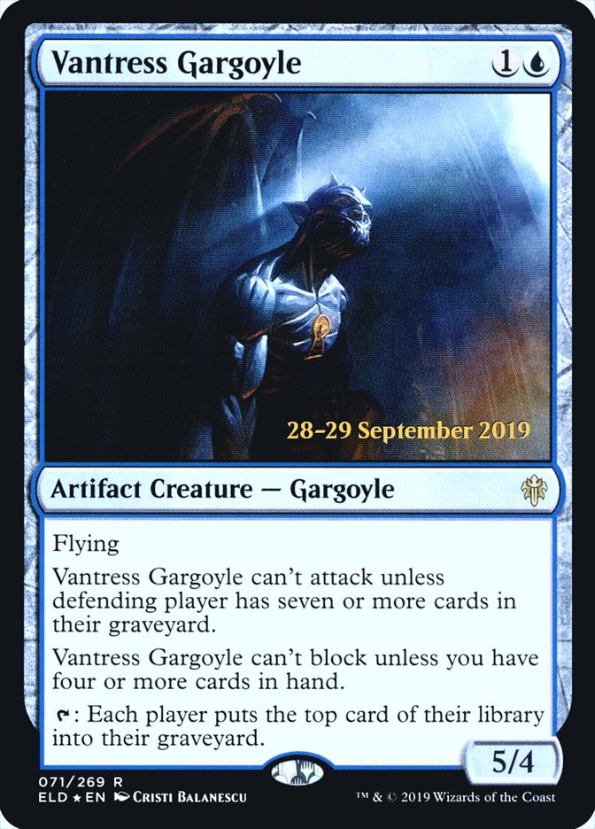 Vantress Gargoyle [Throne of Eldraine Prerelease Promos] | Lots Moore NSW