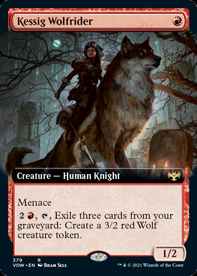 Kessig Wolfrider (Extended Art) [Innistrad: Crimson Vow] | Lots Moore NSW