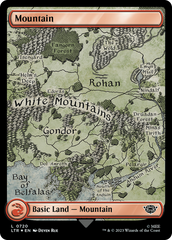 Mountain (720) (Surge Foil) [The Lord of the Rings: Tales of Middle-Earth] | Lots Moore NSW