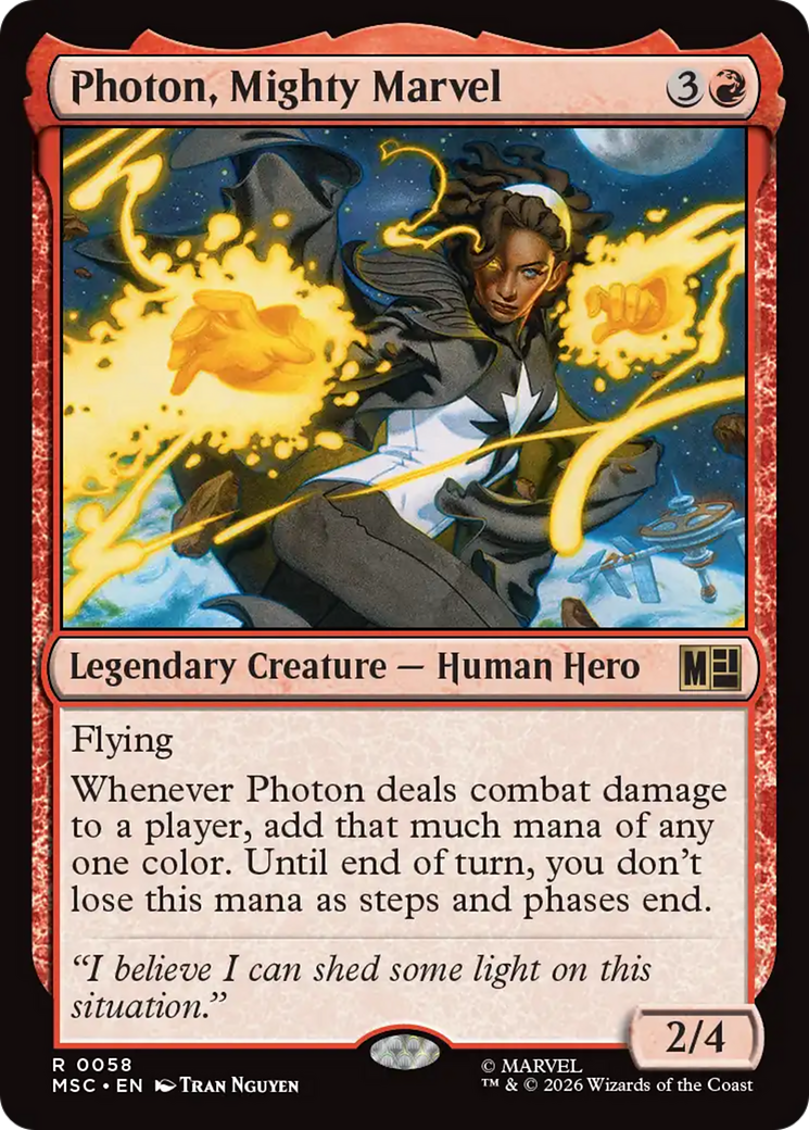 Photon, Mighty Marvel [Marvel Super Heroes Commander] | Lots Moore NSW