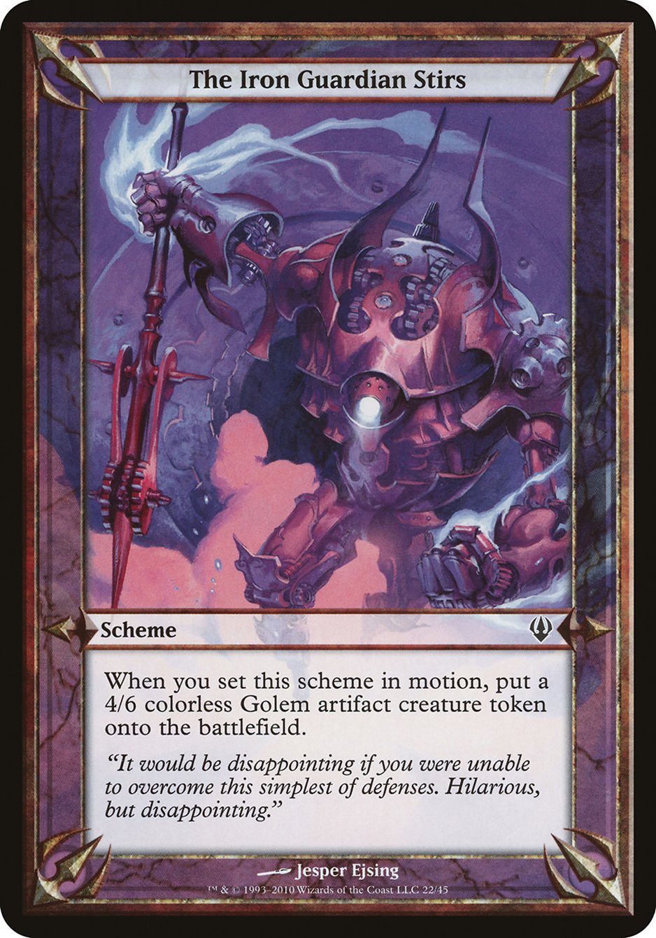The Iron Guardian Stirs (Schemes) [Archenemy Schemes] | Lots Moore NSW