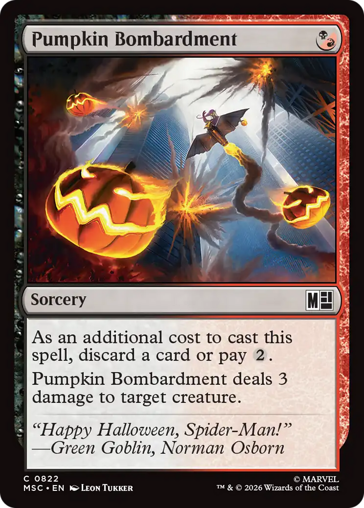Pumpkin Bombardment [Marvel Super Heroes Commander] | Lots Moore NSW