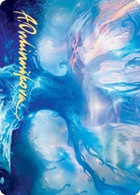 The World Tree Art Card (Gold-Stamped Signature) [Kaldheim Art Series] | Lots Moore NSW