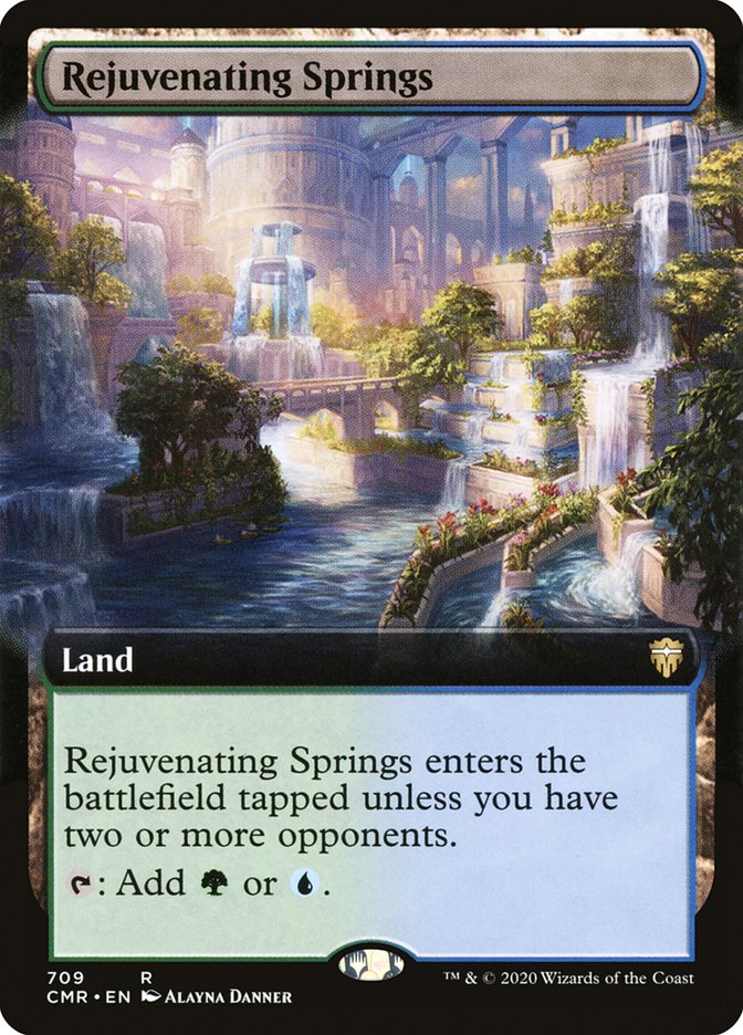 Rejuvenating Springs (Extended Art) [Commander Legends] | Lots Moore NSW