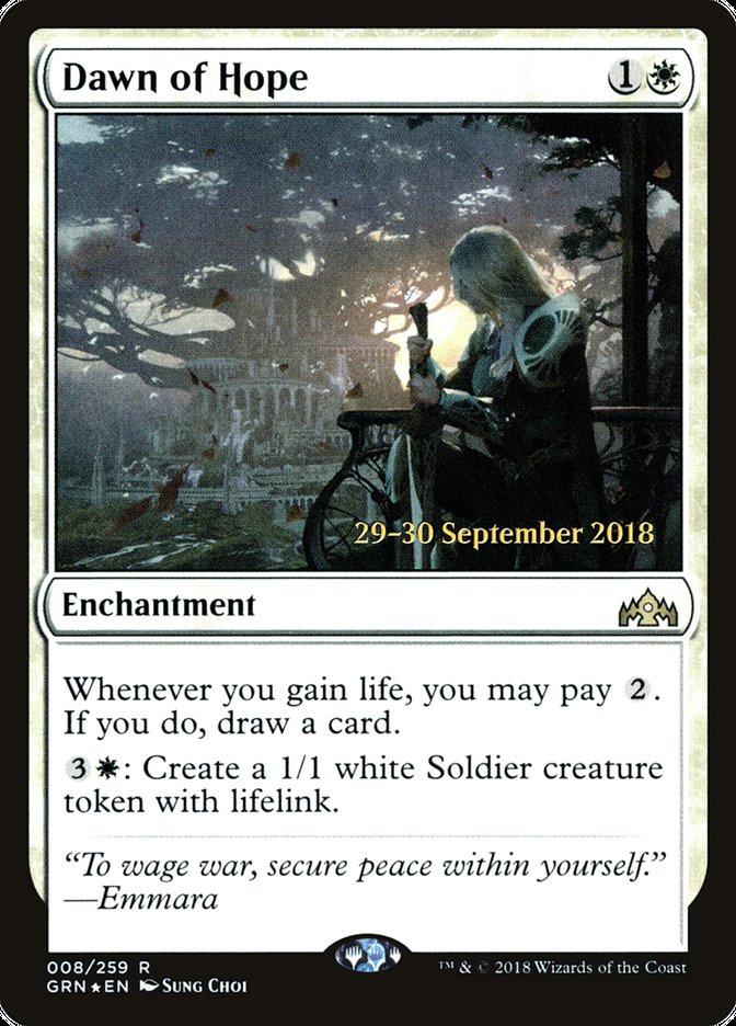 Dawn of Hope [Guilds of Ravnica Prerelease Promos] | Lots Moore NSW