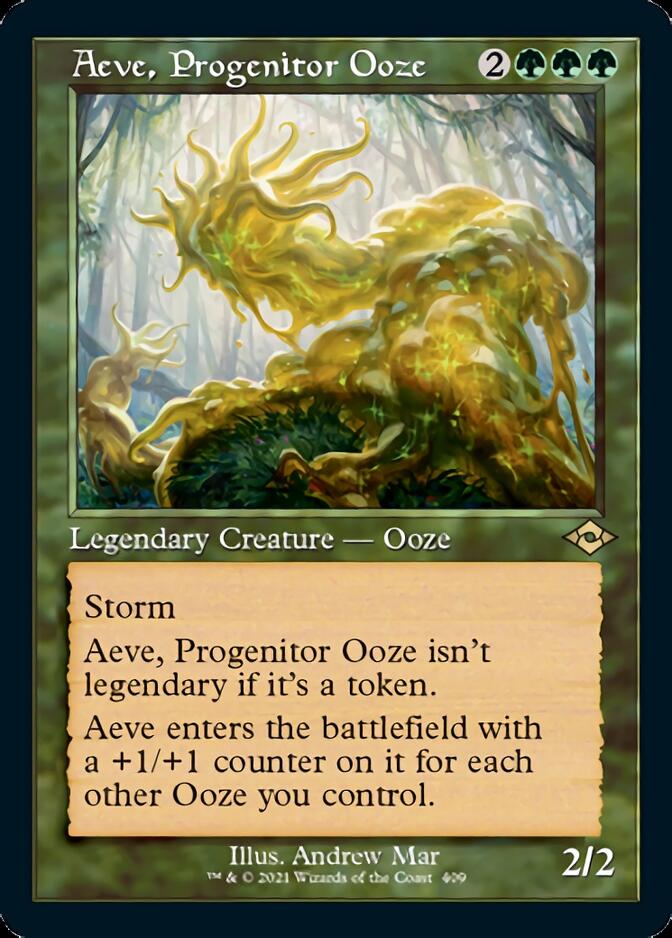 Aeve, Progenitor Ooze (Retro Foil Etched) [Modern Horizons 2] | Lots Moore NSW