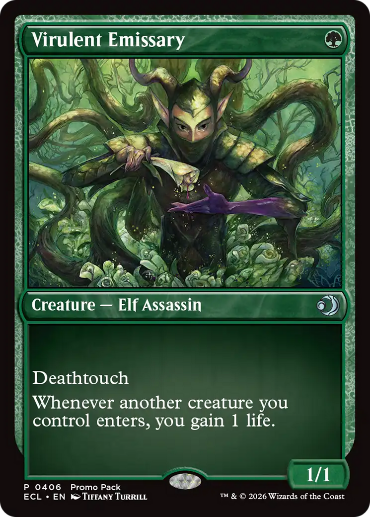 Virulent Emissary [Lorwyn Eclipsed Promos] Magic: The Gathering | Lots Moore NSW