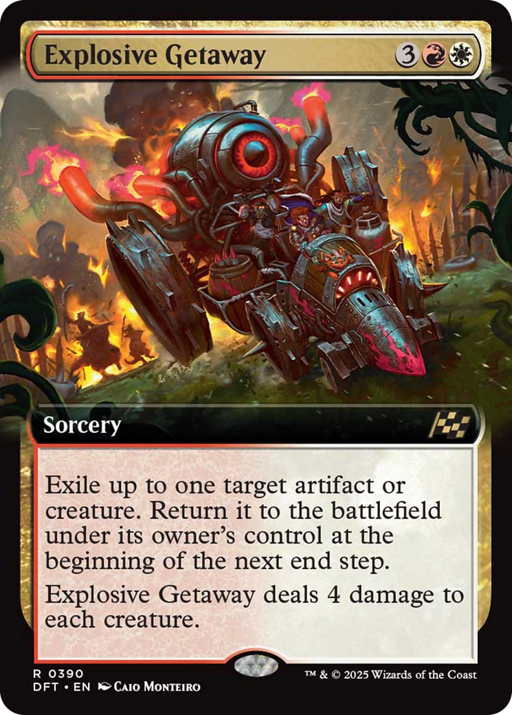 Explosive Getaway (Extended Art) [Aetherdrift] | Lots Moore NSW