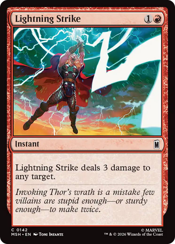 Lightning Strike [Marvel Super Heroes] | Lots Moore NSW