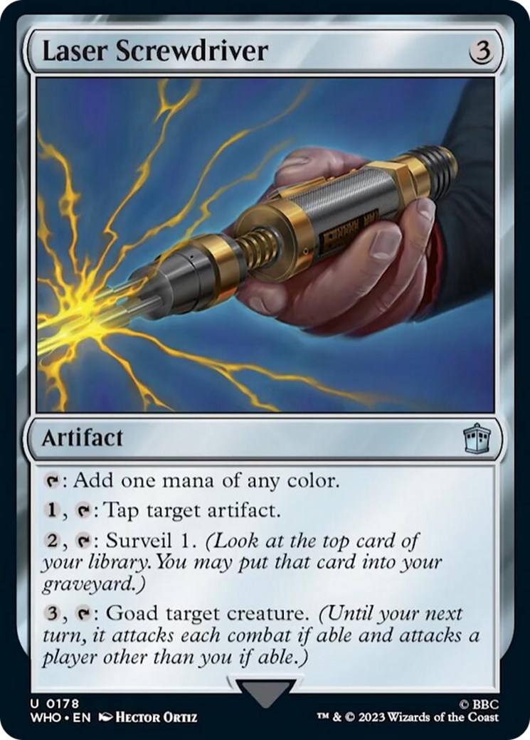 Laser Screwdriver [Doctor Who] | Lots Moore NSW