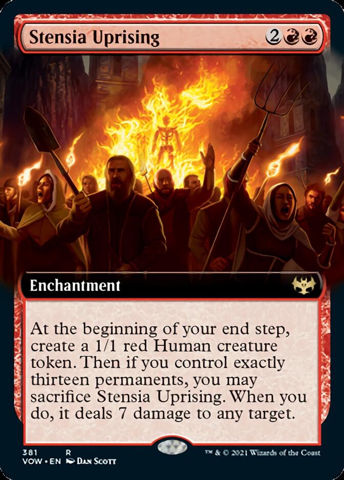Stensia Uprising (Extended Art) [Innistrad: Crimson Vow] | Lots Moore NSW