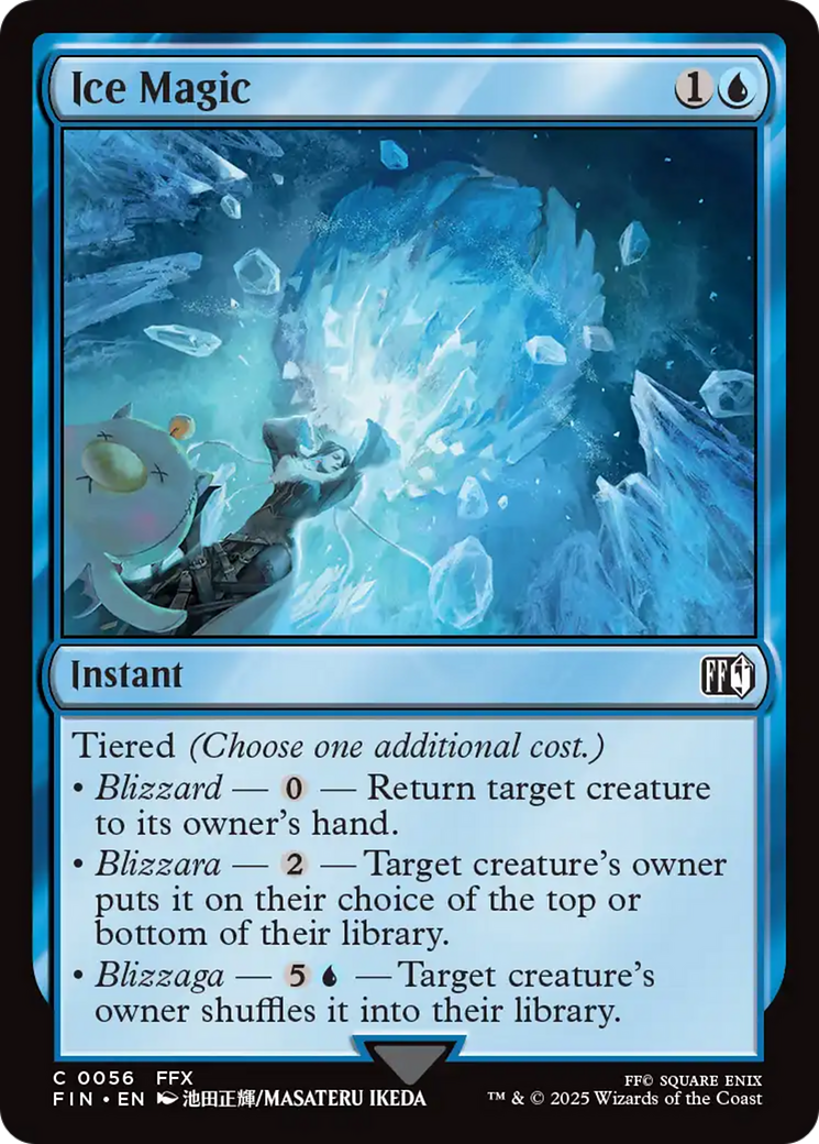 Ice Magic [FINAL FANTASY] | Lots Moore NSW