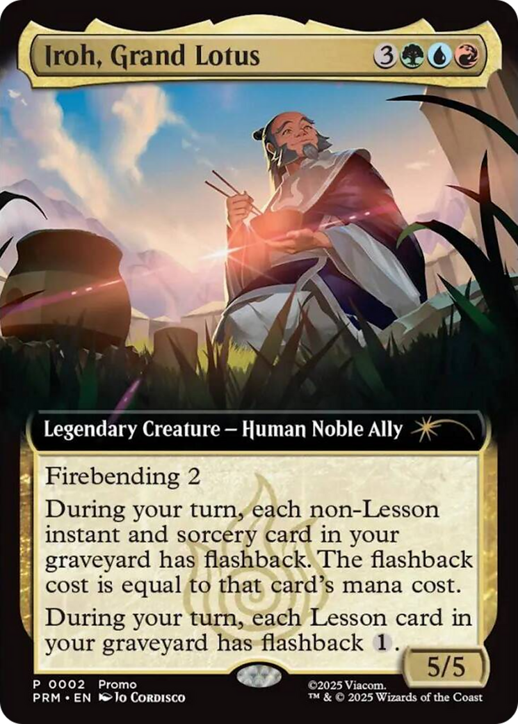 Iroh, Grand Lotus (Extended Art) [Avatar: The Last Airbender Promos] | Lots Moore NSW