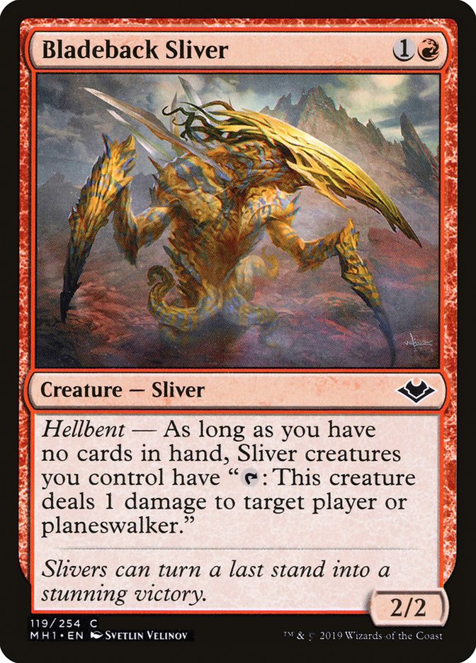 Bladeback Sliver [Modern Horizons] | Lots Moore NSW