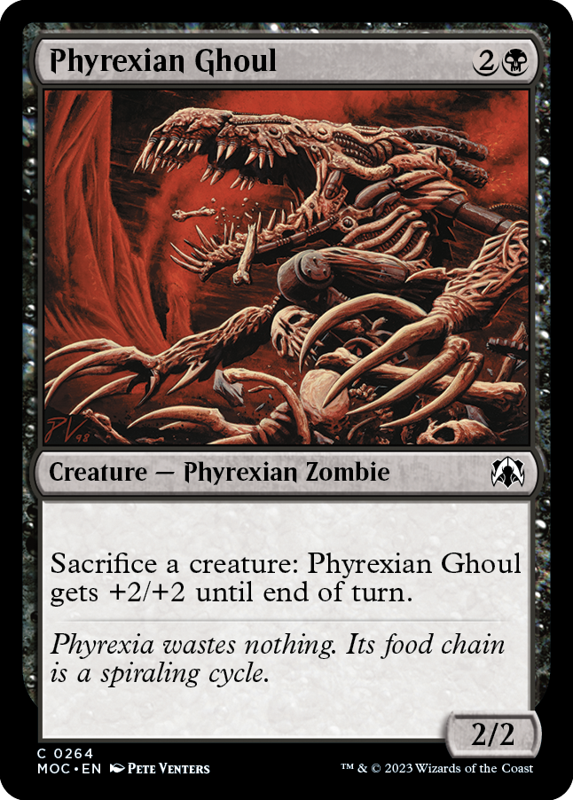 Phyrexian Ghoul [March of the Machine Commander] | Lots Moore NSW