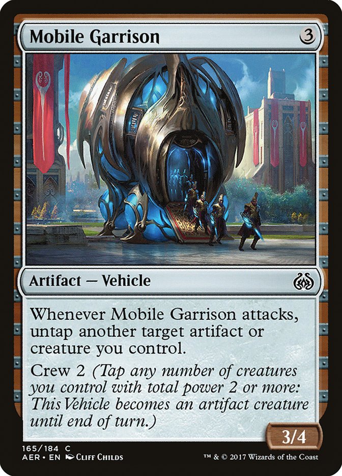 Mobile Garrison [Aether Revolt] | Lots Moore NSW