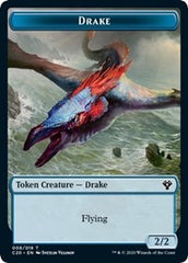Drake // Insect (018) Double-Sided Token [Commander 2020 Tokens] | Lots Moore NSW