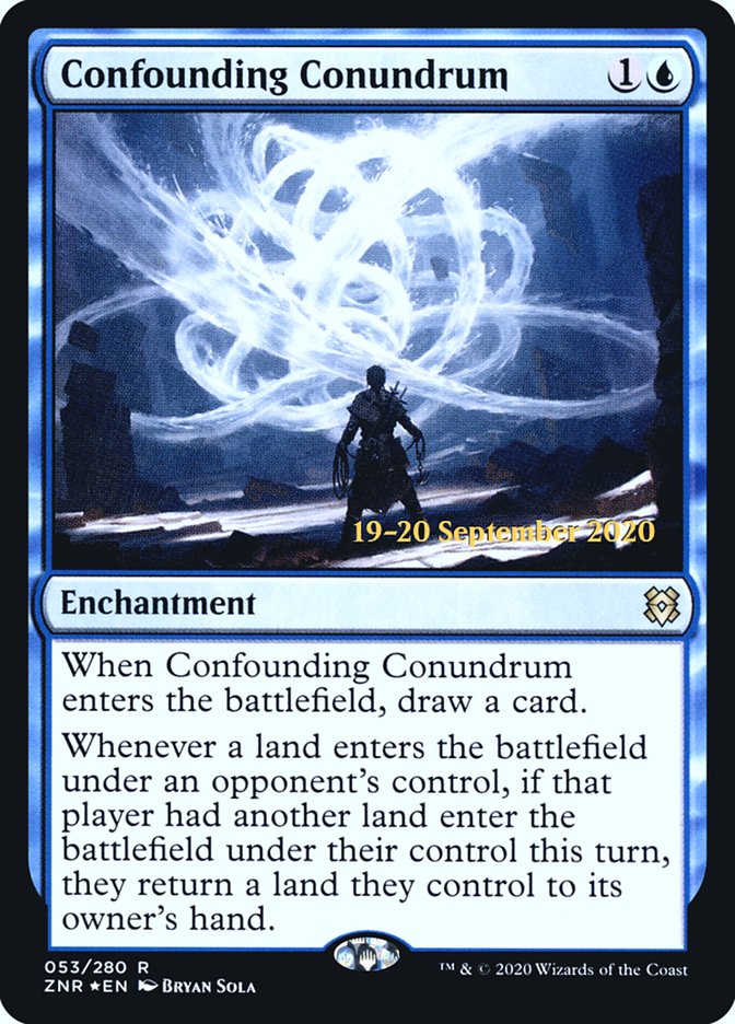 Confounding Conundrum [Zendikar Rising Prerelease Promos] | Lots Moore NSW