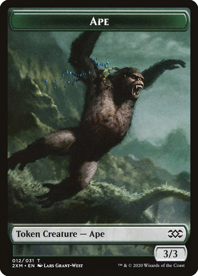 Ape Token [Double Masters Tokens] | Lots Moore NSW
