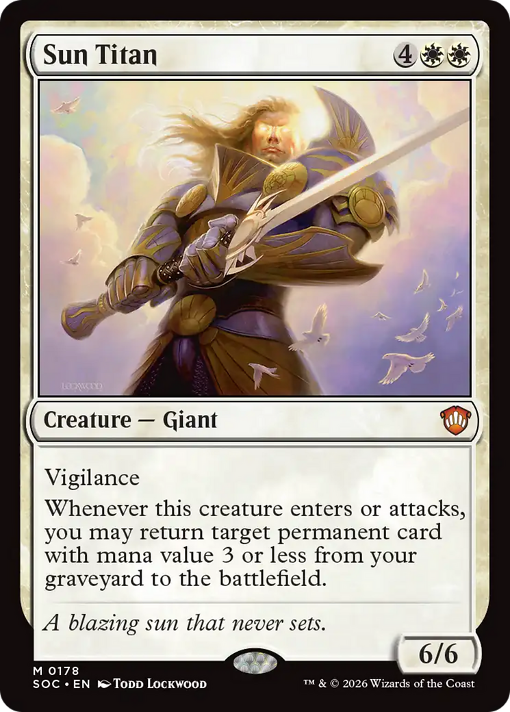 Sun Titan [Secrets of Strixhaven Commander] | Lots Moore NSW