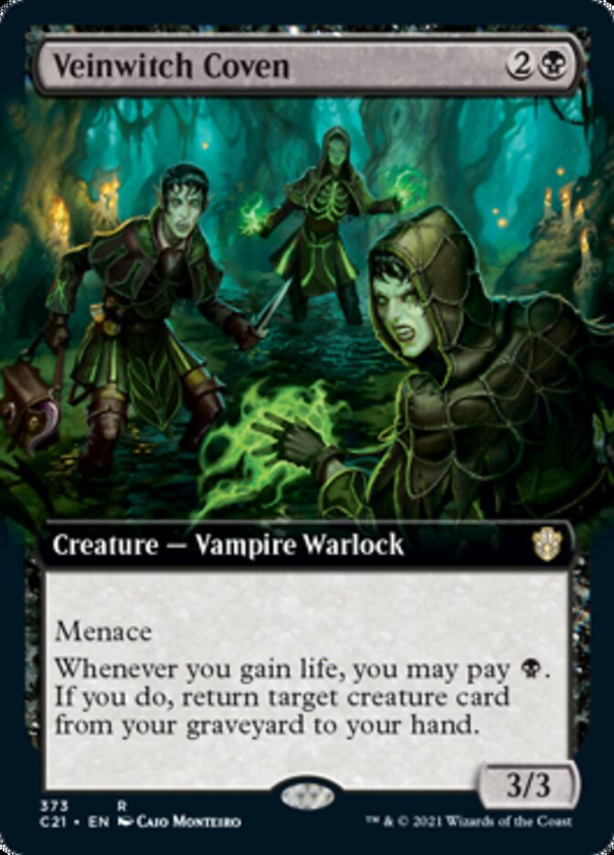 Veinwitch Coven (Extended Art) [Commander 2021] | Lots Moore NSW