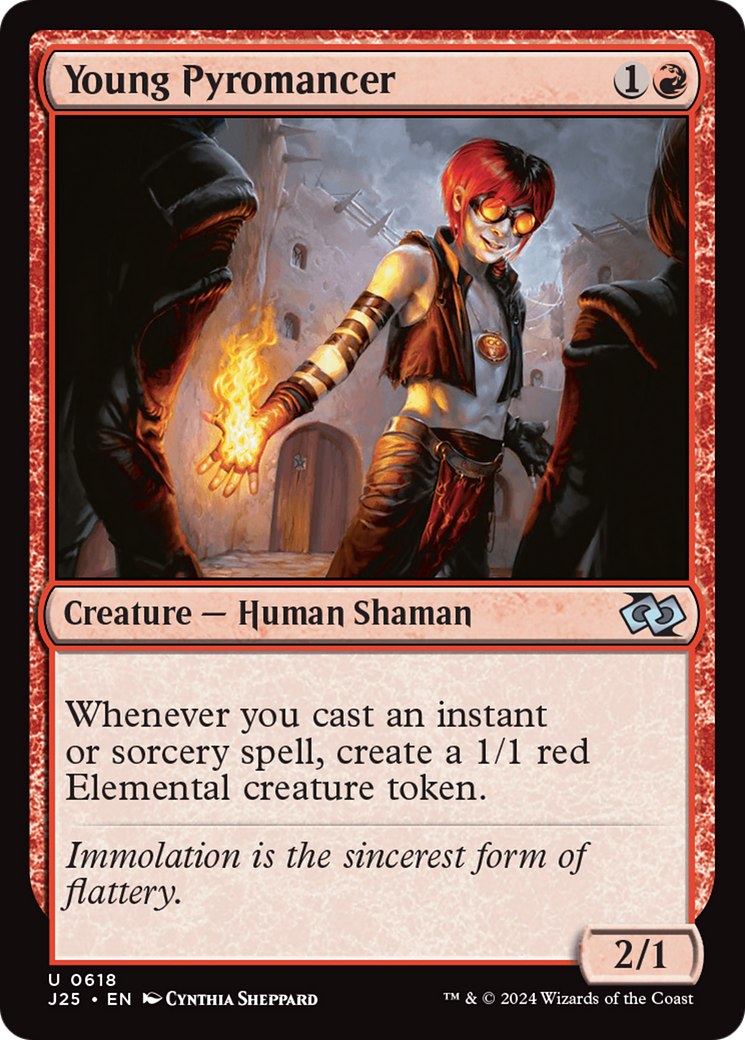 Young Pyromancer [Foundations Jumpstart] | Lots Moore NSW