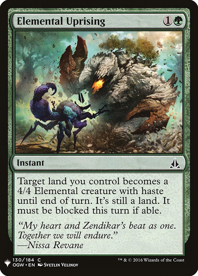 Elemental Uprising [Mystery Booster] | Lots Moore NSW