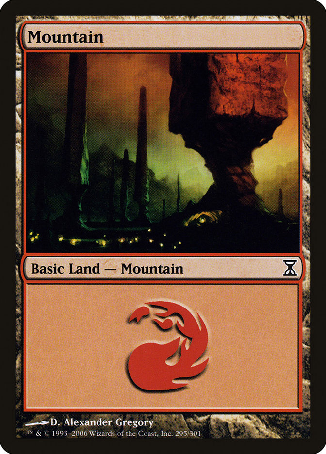 Mountain (295) [Time Spiral] | Lots Moore NSW