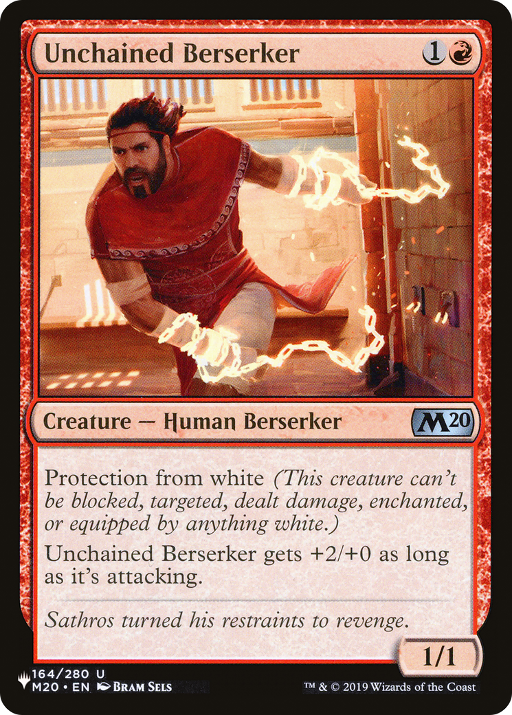 Unchained Berserker [The List] | Lots Moore NSW