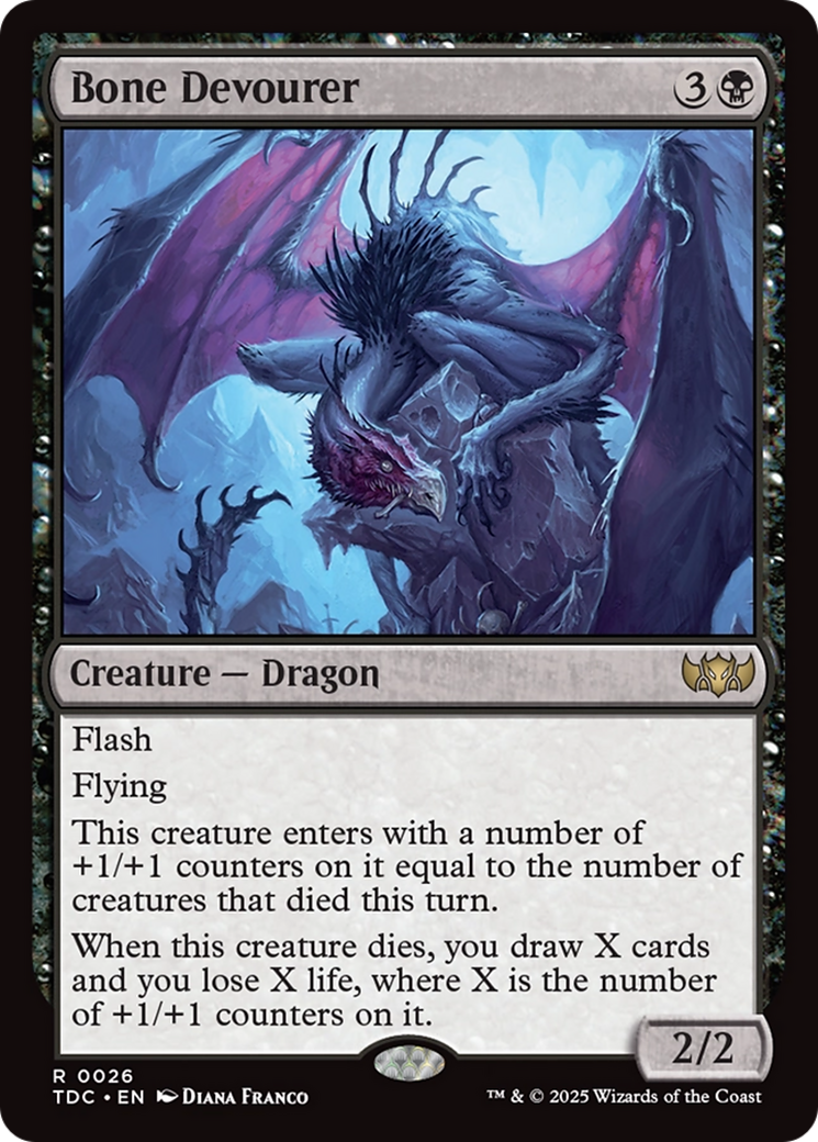 Bone Devourer [Tarkir: Dragonstorm Commander] | Lots Moore NSW