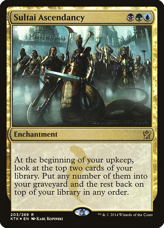 Sultai Ascendancy [Khans of Tarkir Prerelease Promos] | Lots Moore NSW
