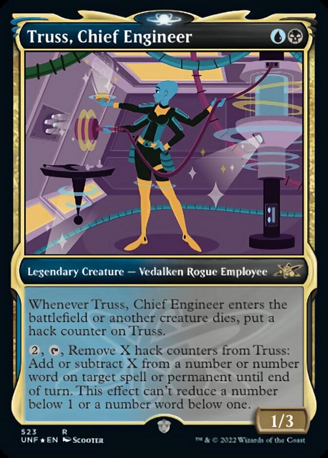 Truss, Chief Engineer (Showcase) (Galaxy Foil) [Unfinity] | Lots Moore NSW