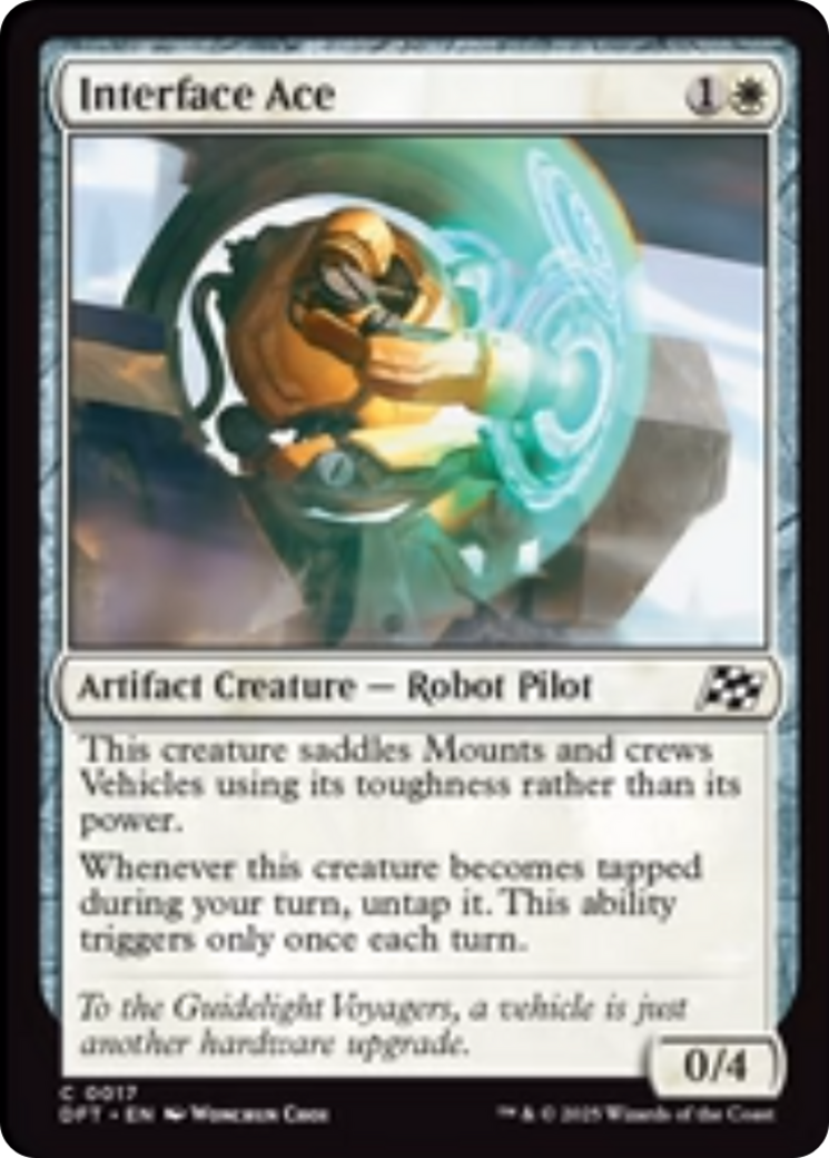 Interface Ace [Aetherdrift] | Lots Moore NSW