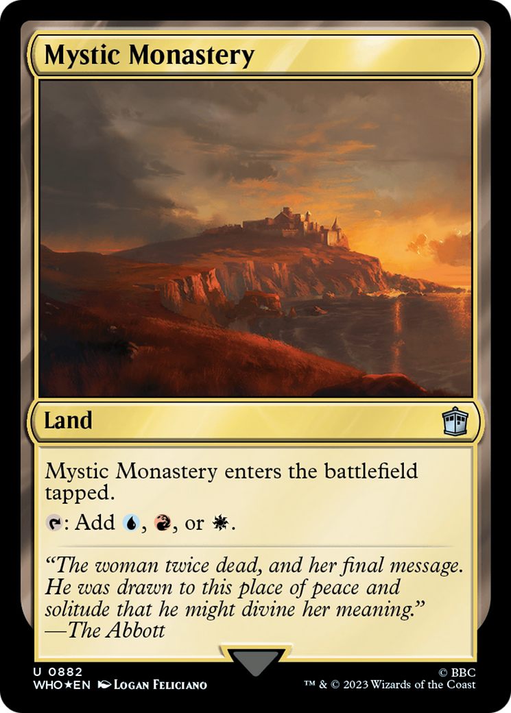 Mystic Monastery (Surge Foil) [Doctor Who] | Lots Moore NSW