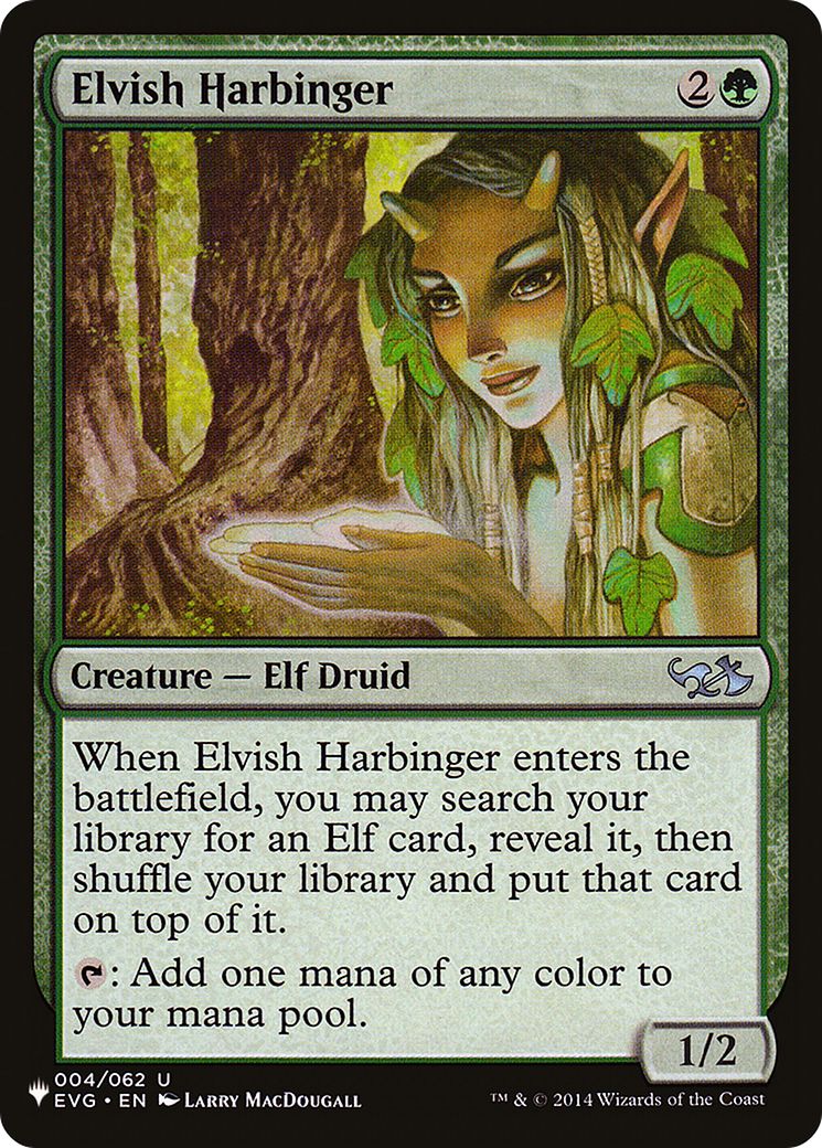 Elvish Harbinger [The List] | Lots Moore NSW