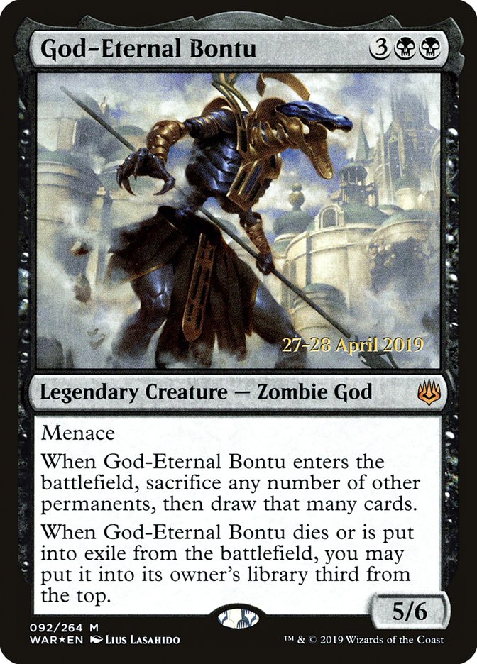 God-Eternal Bontu [War of the Spark Prerelease Promos] | Lots Moore NSW