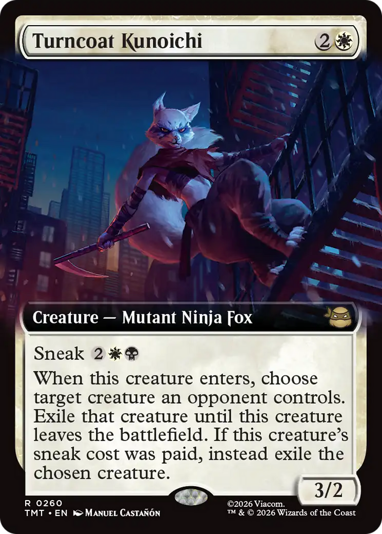 Turncoat Kunoichi (Extended Art) [Teenage Mutant Ninja Turtles] | Lots Moore NSW