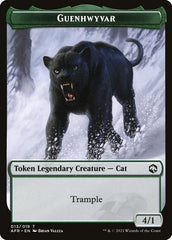 Devil // Guenhwyvar Double-Sided Token [Dungeons & Dragons: Adventures in the Forgotten Realms Tokens] | Lots Moore NSW