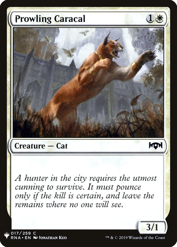 Prowling Caracal [Mystery Booster] | Lots Moore NSW