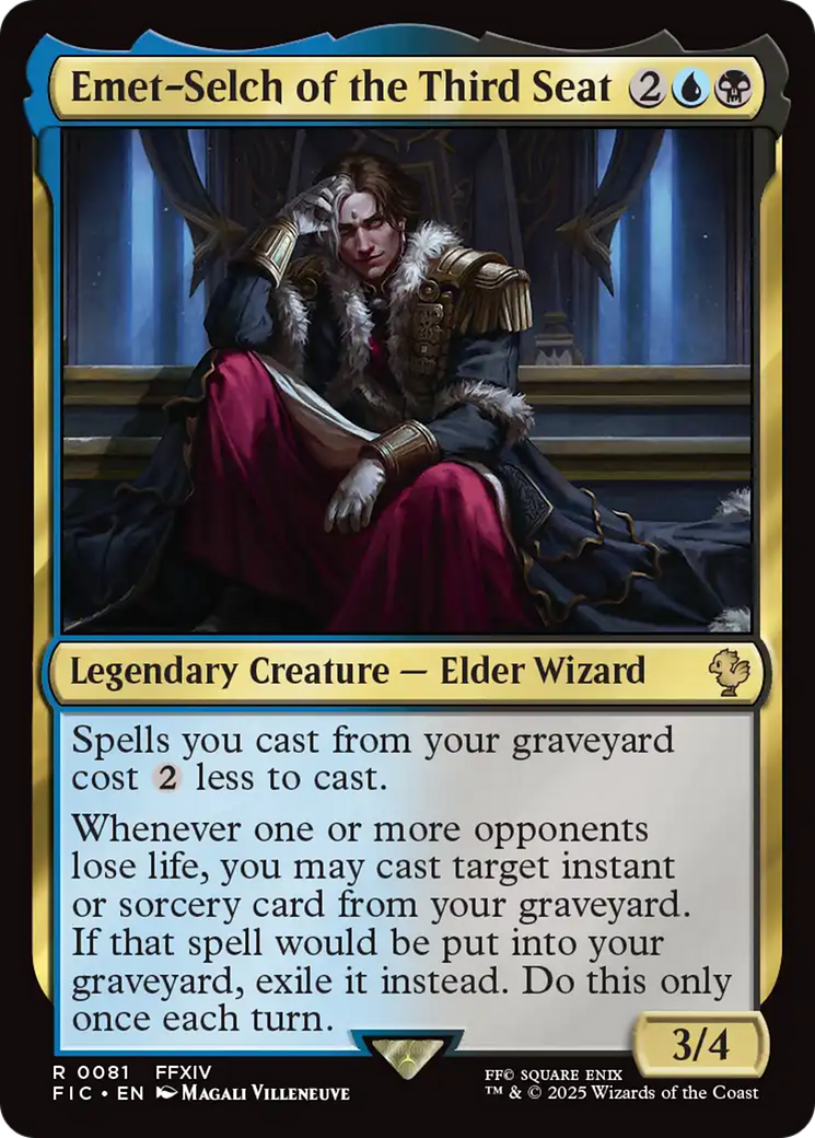 Emet-Selch of the Third Seat [FINAL FANTASY Commander] | Lots Moore NSW