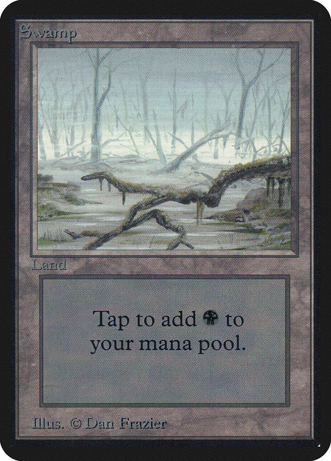 Swamp (290) [Alpha Edition] | Lots Moore NSW