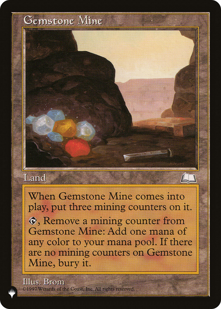 Gemstone Mine (WTH) [The List Reprints] | Lots Moore NSW