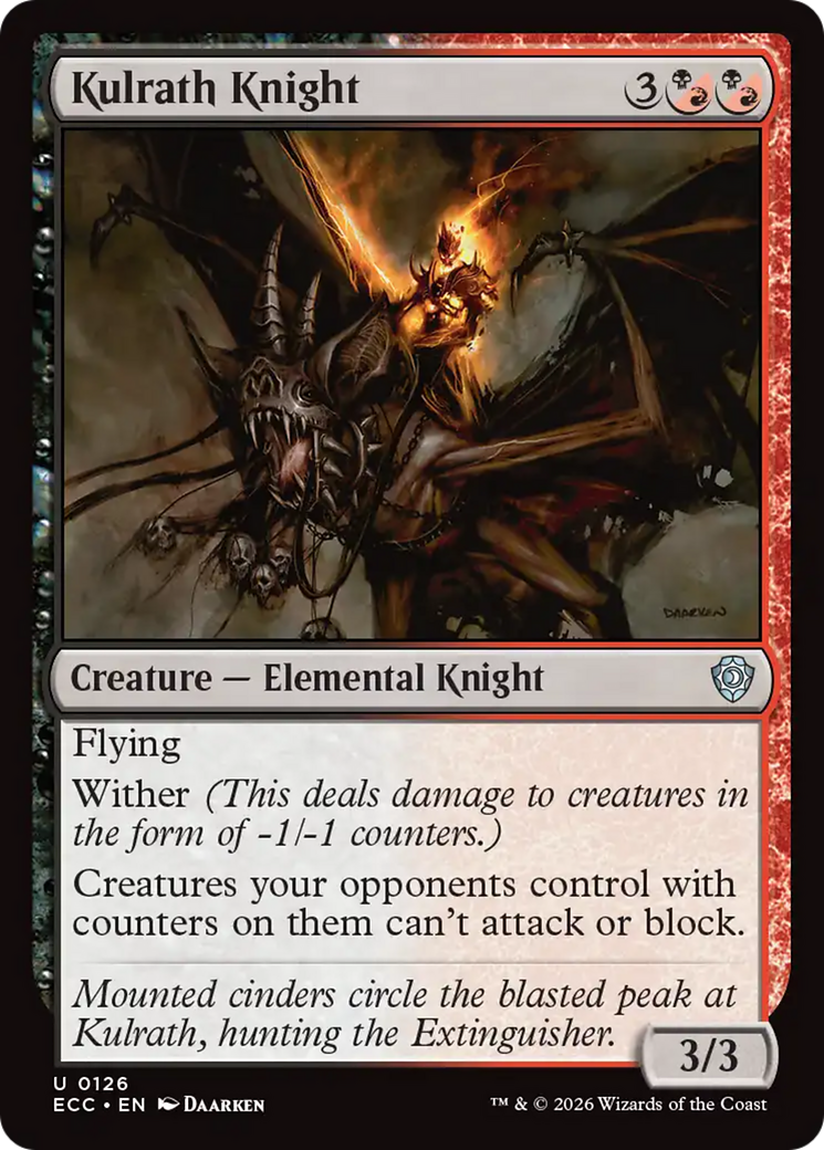 Kulrath Knight [Lorwyn Eclipsed Commander] | Lots Moore NSW